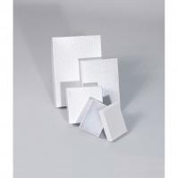 Cotton Filled Box (SWIRL-WH)-3 1/2